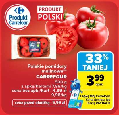 Polskie pomidory malinowe