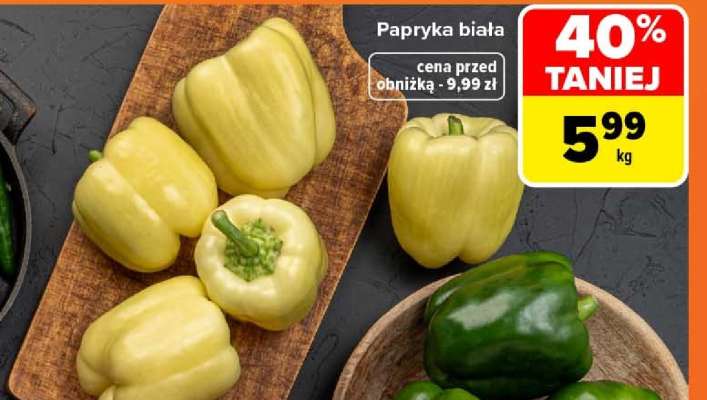 Papryka biała