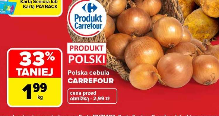 Polska cebula CARREFOUR