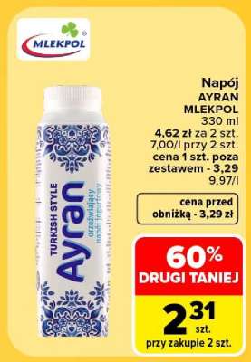 Napój AYRAN MLEKPOL