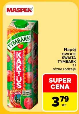 Napój Owoce Świata Tymbark