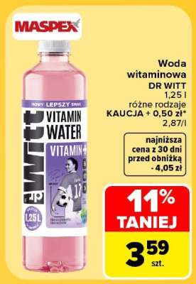 Woda witaminowa Dr Witt