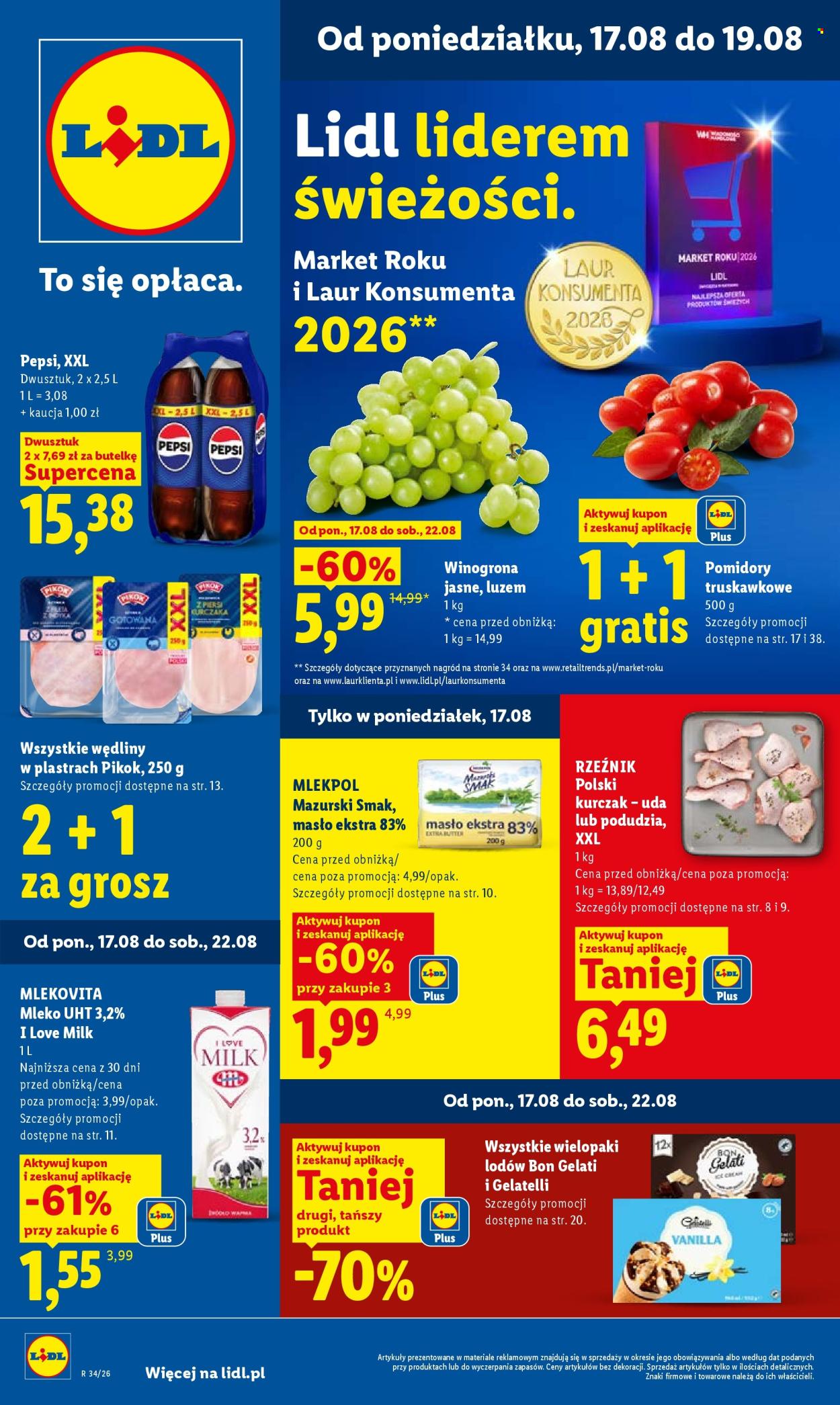 Gazetka Lidl - 17.08.2026 - 19.08.2026. Strona 1