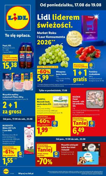thumbnail - Gazetka Lidl - Od poniedziałku