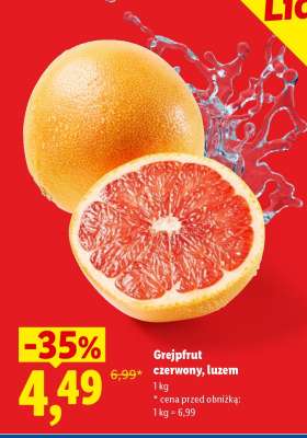 Grejpfrut czerwony, luzem