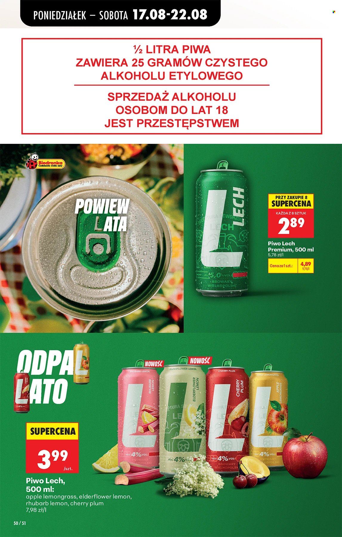 Gazetka Biedronka - 17.08.2026 - 22.08.2026. Strona 50
