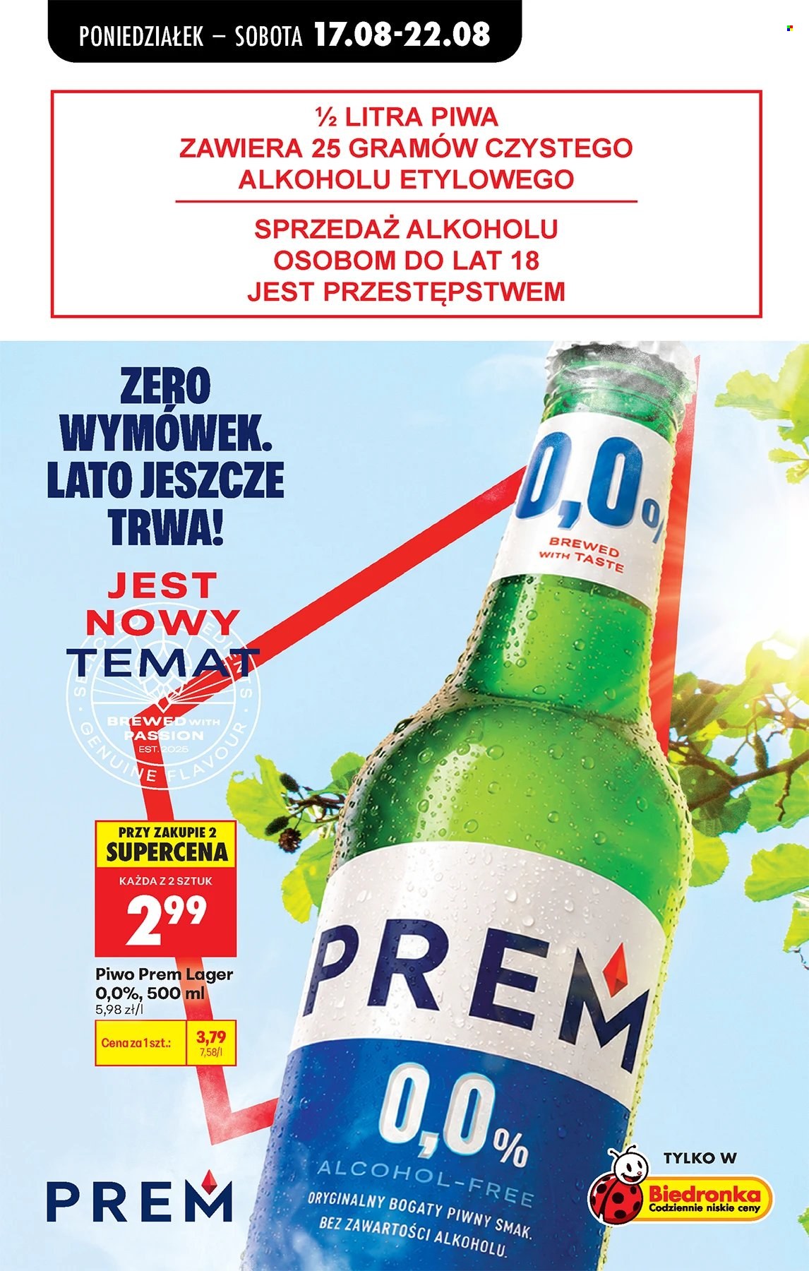 Gazetka Biedronka - 17.08.2026 - 22.08.2026. Strona 75