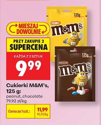 Cukierki M&M's, 125 g