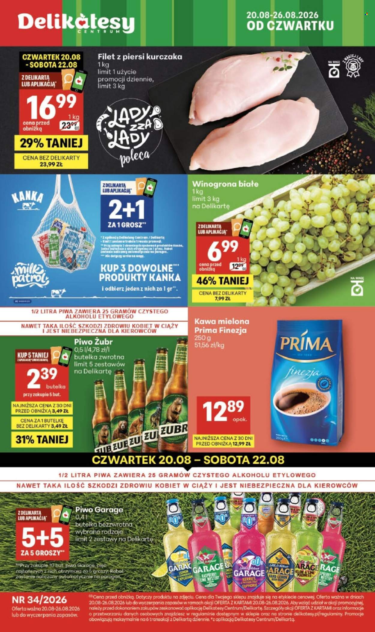 Gazetka Delikatesy Centrum - 20.08.2026 - 26.08.2026. Strona 1