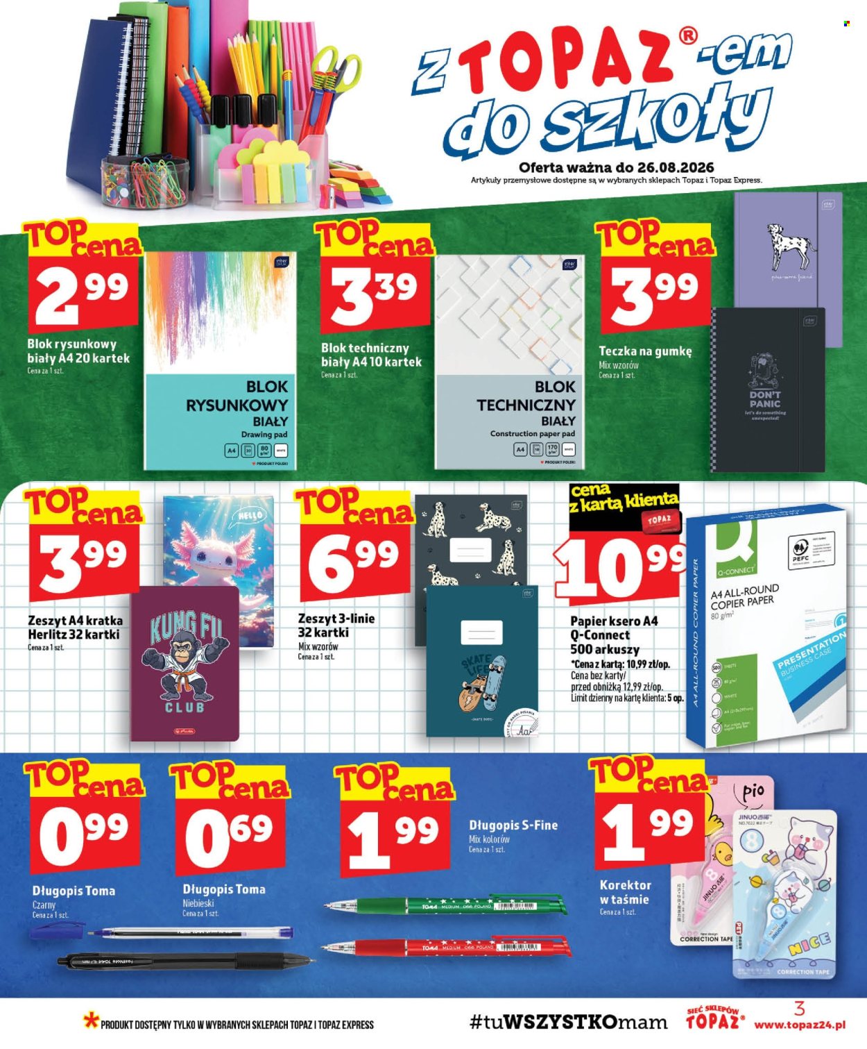 Gazetka Topaz - 20.08.2026 - 26.08.2026. Strona 3