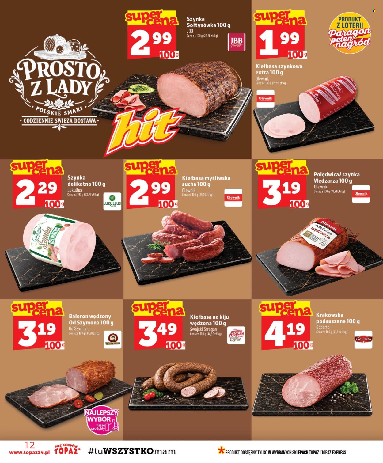 Gazetka Topaz - 20.08.2026 - 26.08.2026. Strona 12