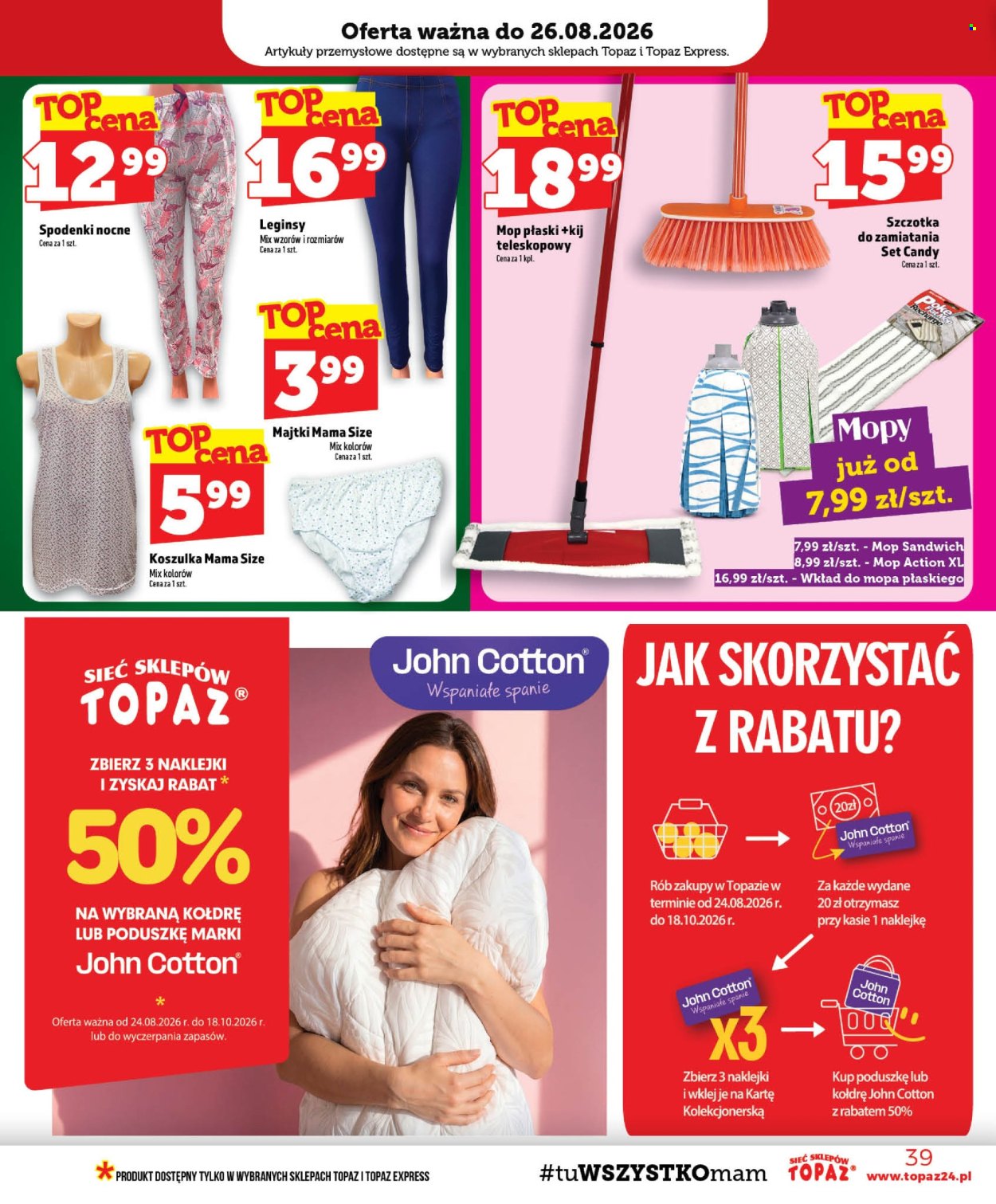 Gazetka Topaz - 20.08.2026 - 26.08.2026. Strona 39