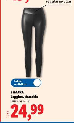 ESMARA Legginsy damskie