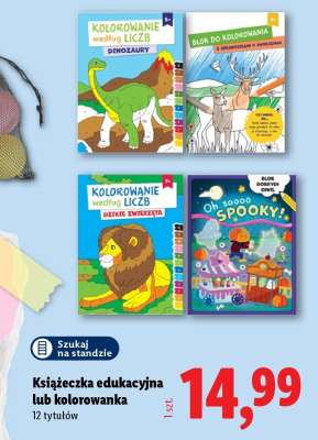 Książeczka edukacyjna lub kolorowanka