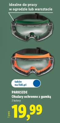 PARKSIDE Okulary ochronne z gumką