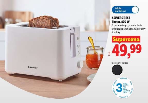 SILVERCREST Toster, 870 W