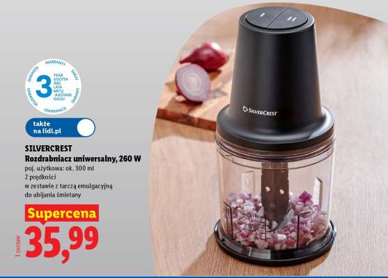 SILVERCREST Rozdrabniacz uniwersalny, 260 W
