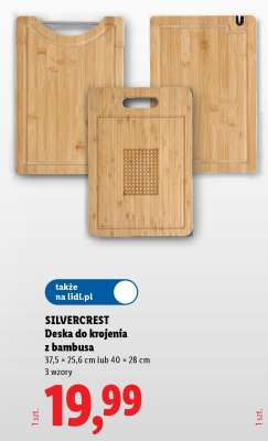 SILVERCREST Deska do krojenia z bambusa
