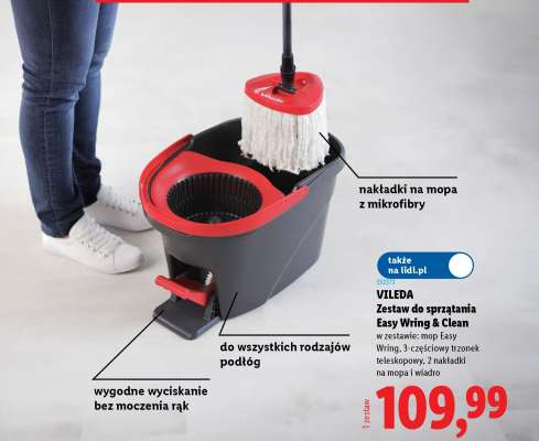 VILEDA Zestaw do sprzątania Easy Wring & Clean