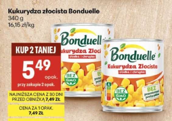 Kukurydza złocista Bonduelle