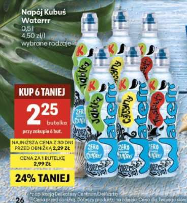 Napój KUBUŚ WATERRR