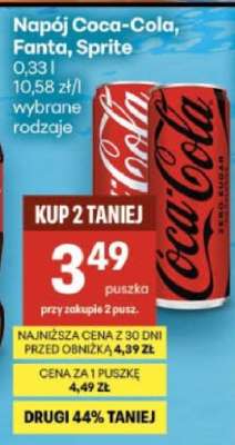 Napój Coca-Cola, Fanta, Sprite