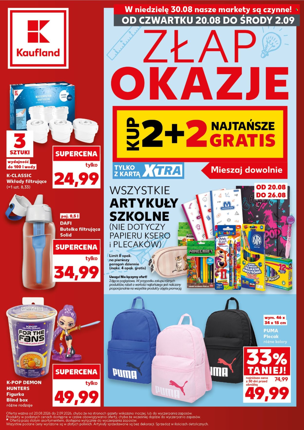 Gazetka Kaufland - 20.08.2026 - 2.09.2026. Strona 1