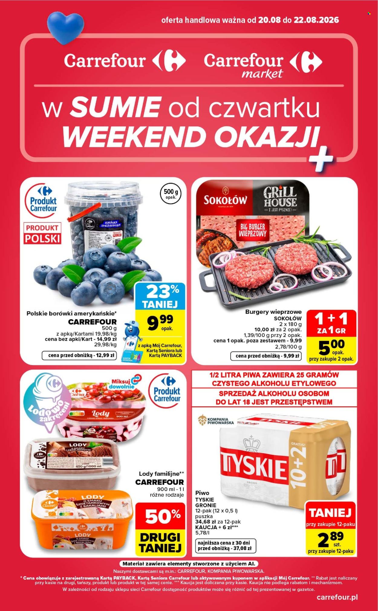 Gazetka Carrefour - 20.08.2026 - 22.08.2026. Strona 1