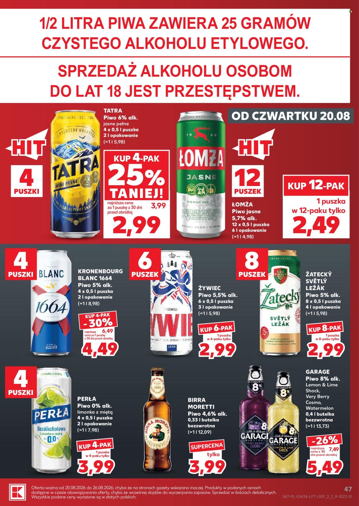 Gazetka Kaufland - 20.08.2026 - 26.08.2026. Strona 47