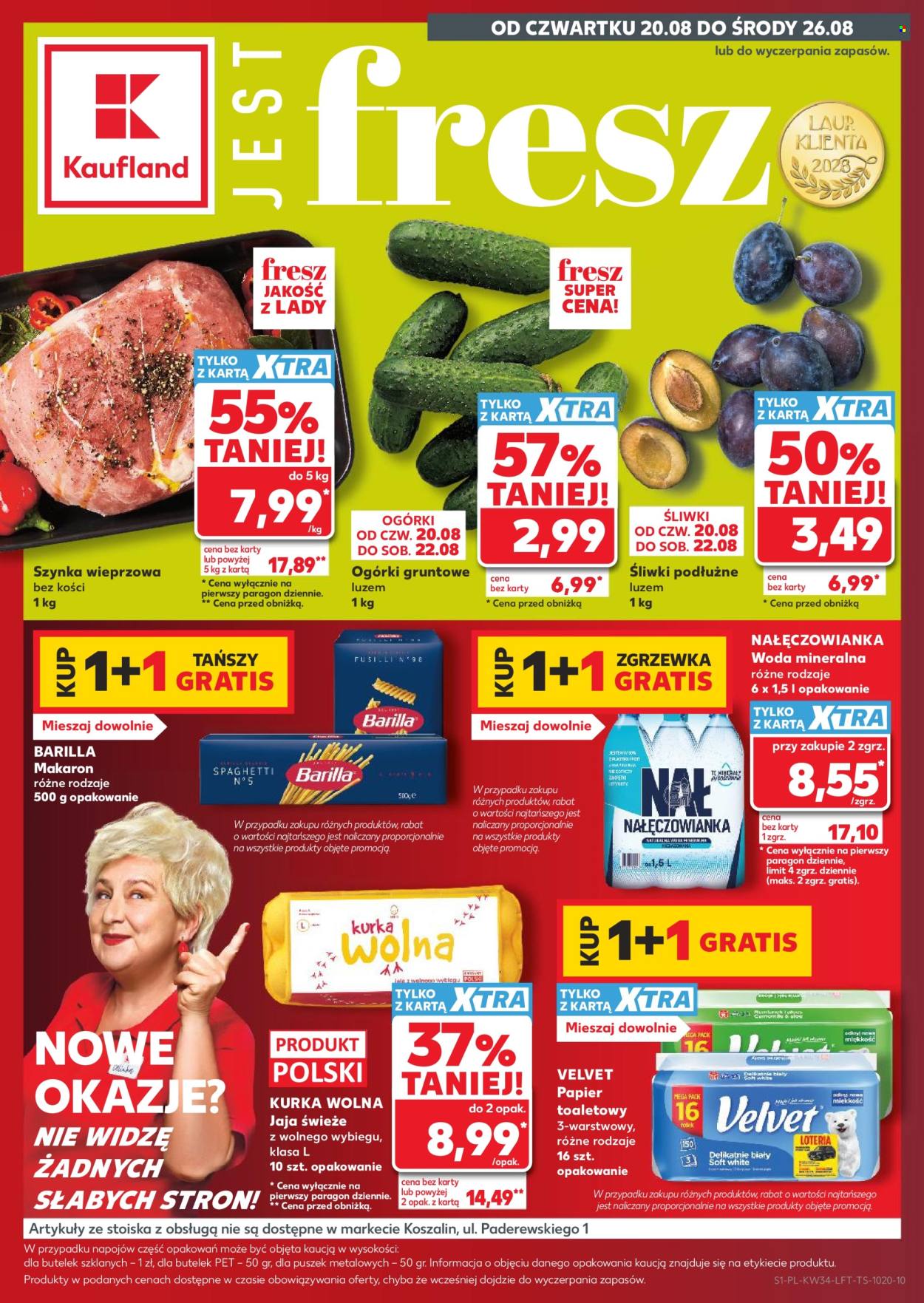 Gazetka Kaufland - 20.08.2026 - 26.08.2026. Strona 1