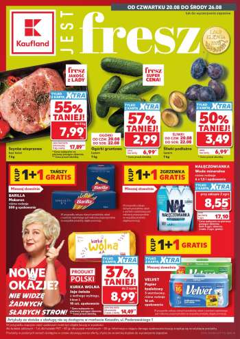 Gazetka Kaufland - 20.08.2026 - 26.08.2026.