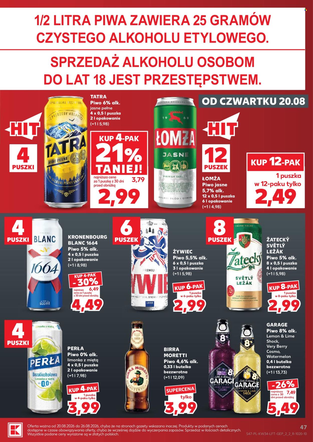 Gazetka Kaufland - 20.08.2026 - 26.08.2026. Strona 47