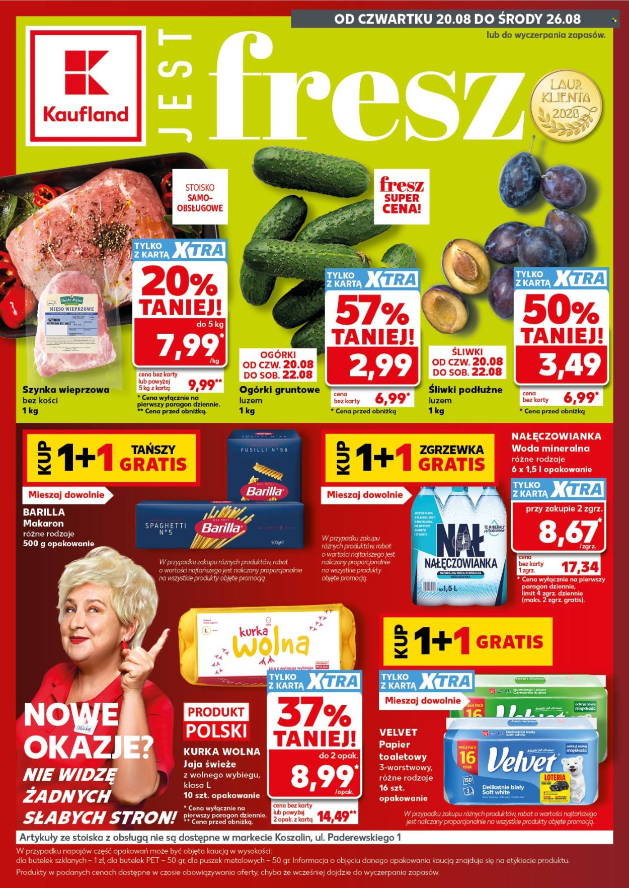 Gazetka Kaufland - 20.08.2026 - 26.08.2026. Strona 1