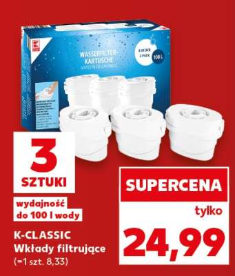 K-CLASSIC Wkłady filtrujące