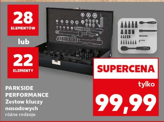 PARKSIDE PERFORMANCE Zestaw kluczy nasadowych