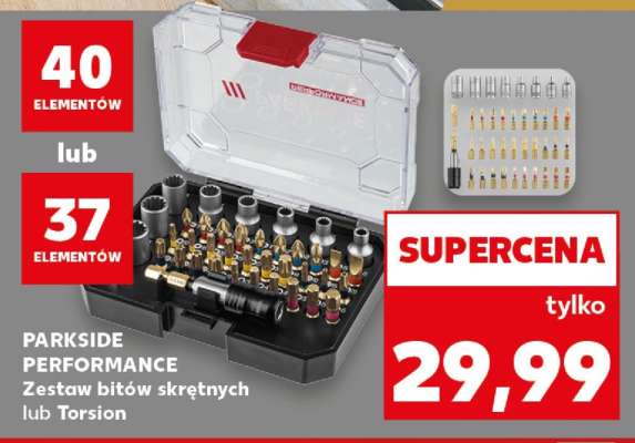 PARKSIDE PERFORMANCE Zestaw bitów skrętnych lub Torsion