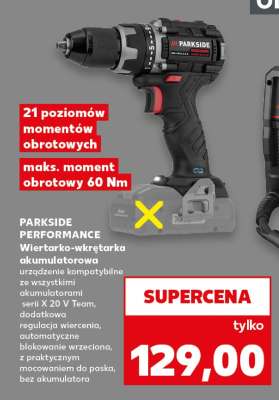 PARKSIDE PERFORMANCE Wiertarko-wkrętarka akumulatorowa