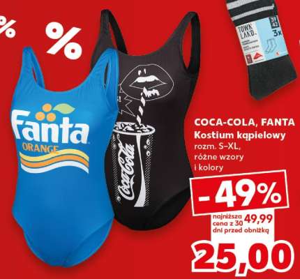 COCA-COLA, FANTA Kostium kąpielowy