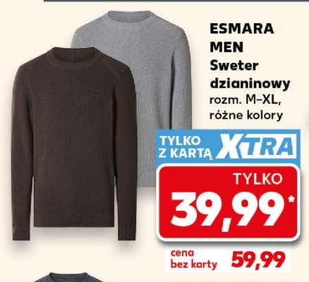 ESMARA MEN Sweter dzianinowy