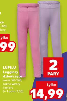 LUPILU Legginsy dziewczęce