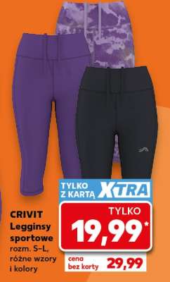 CRIVIT Legginsy sportowe