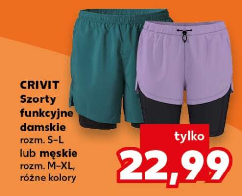 CRIVIT Szorty funkcyjne damskie