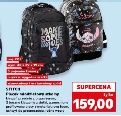 STITCH Plecak młodzieżowy szkolny