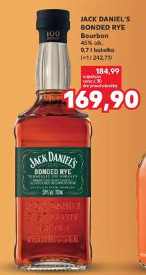 JACK DANIEL'S BONDED RYE