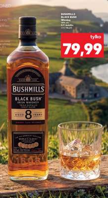 BUSHMILLS BLACK BUSH Whiskey