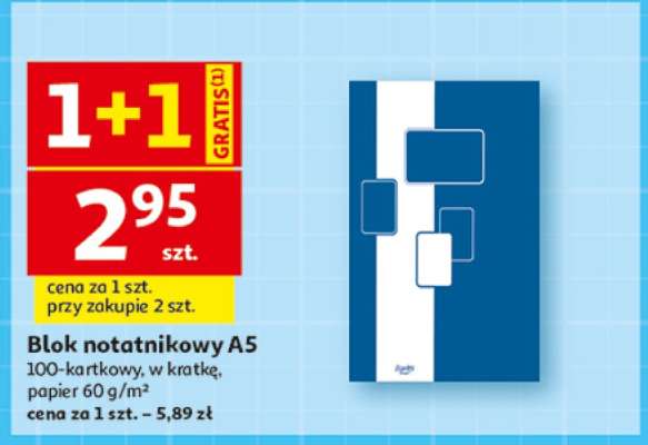 Blok notatnikowy A5