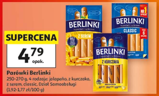 Parówki BERLINKI