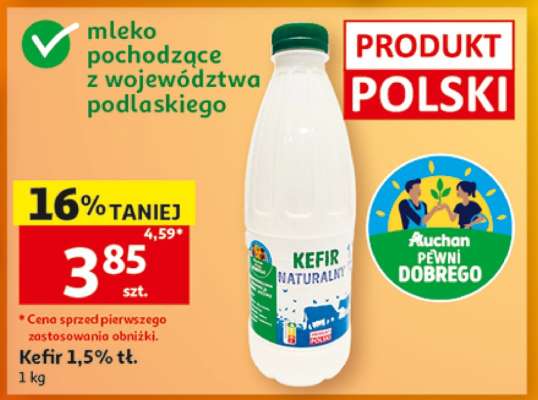 Kefir 1,5% tł.