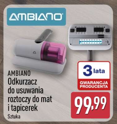 AMBIANO Odkurzacz do usuwania roztoczy do mat i tapicerek