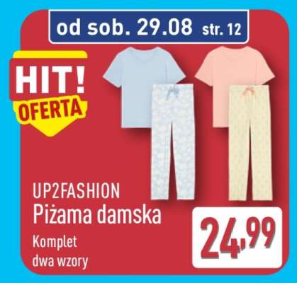 UP2FASHION Piżama damska